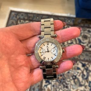 Guess silver watch